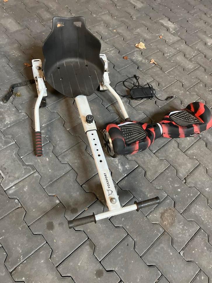 Hoverboard met zitje - Comfortabel en leuk!, Kinderen en Baby's, Speelgoed | Speelgoedvoertuigen, Gebruikt, Ophalen