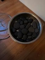 Hotstone massage set met thermometer, Ophalen of Verzenden, Zo goed als nieuw