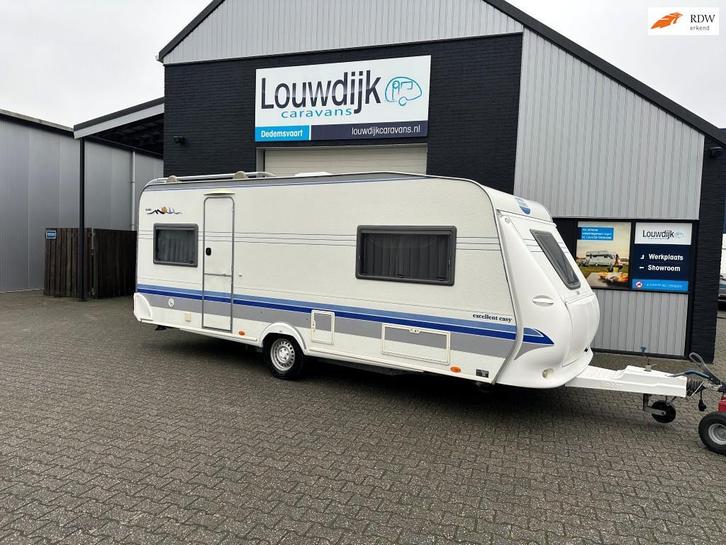 HOBBY Excellent 540 UL ’04 (Enkele Bedden, Rondzit), Caravans en Kamperen, Caravans, Bedrijf, tot en met 4, 1000 - 1250 kg, Rondzit