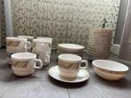 Arcopal sahara kop en schotels en dessertschaaltjes, Huis en Inrichting, Keuken | Servies, Ophalen of Verzenden, Glas, Overige stijlen
