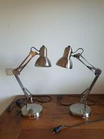 Bureaulamp - twee stuks, Ophalen of Verzenden, Gebruikt, Metaal of Aluminium