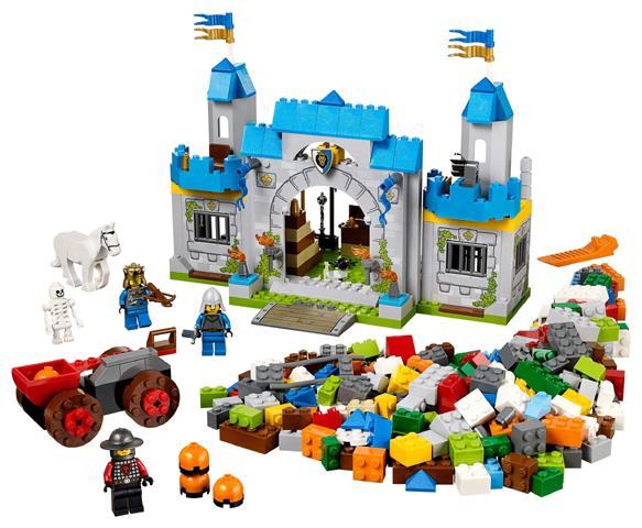 Lego | Junior | Ridderkasteel | 10676, Kinderen en Baby's, Speelgoed | Duplo en Lego, Gebruikt, Lego, Complete set, Ophalen of Verzenden