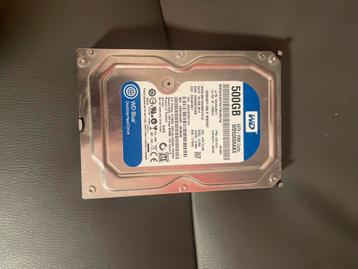 WD Blue 500GB HDD - SATA - Goed! beschikbaar voor biedingen