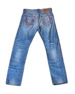 Zeldzame vintage True Religion GENO Relaxed Slim W32 /M / 48, Blauw, Ophalen of Verzenden, Zo goed als nieuw, True Religion