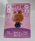 Animal Crossing Amiibo kaart - Wart Jr. #247, Spelcomputers en Games, Games | Nintendo Switch, Ophalen of Verzenden, Zo goed als nieuw