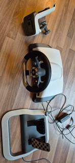 Microsoft Xbox Force Feedback Racing Wheel + Pedalen, Ophalen, Gebruikt