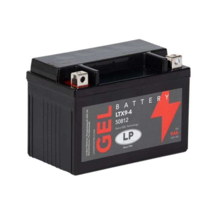 Accu Landport Gel 50812 / LTX9-4 (12V, 9Ah, 145A), Motoren, Onderdelen | Merk-onafhankelijk, Nieuw, Ophalen of Verzenden
