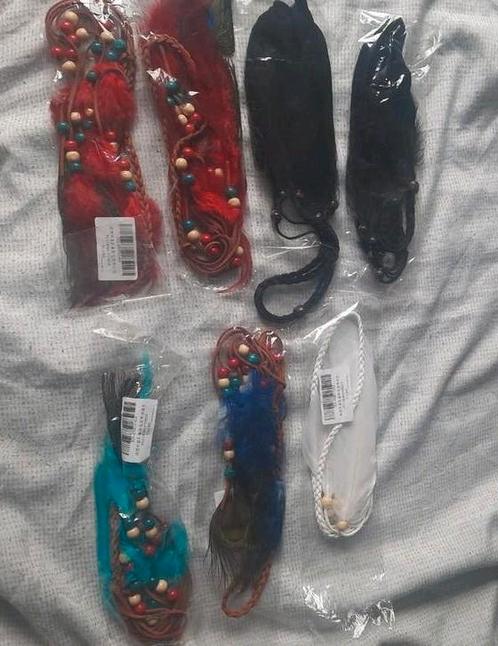 Haarbanden met feathers / haartooi / feathers, Sieraden, Tassen en Uiterlijk, Uiterlijk | Haarverzorging, Nieuw, Overige typen