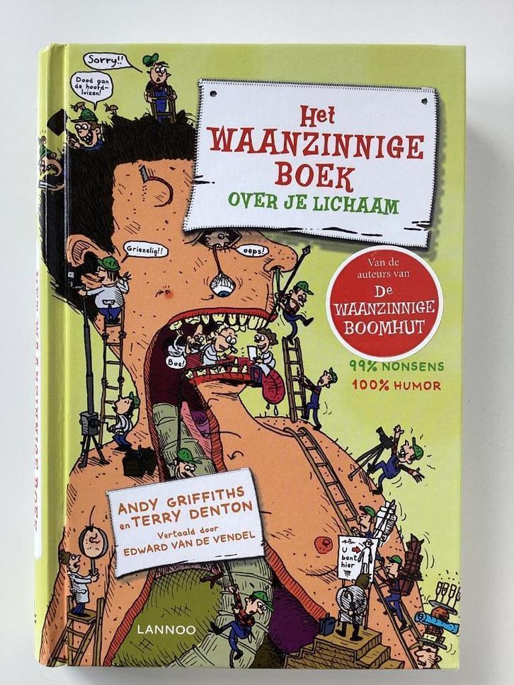 Het waanzinnige boek over je lichaam, Boeken, Kinderboeken | Jeugd | 10 tot 12 jaar, Zo goed als nieuw, Fictie, Ophalen