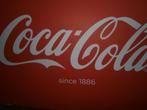 kartonnen plaat van coca cola, Reclamebord, Ophalen of Verzenden, Zo goed als nieuw