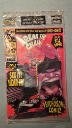 HipHop Marvel Comic KRS-ONE - Gesealed met casset, Eén comic, Amerika, Ophalen of Verzenden, Zo goed als nieuw