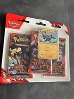 Pokémon TCG - Destined Rivals 3 Booster Blister Zebstrika, Ophalen of Verzenden, Nieuw, Booster, Foil
