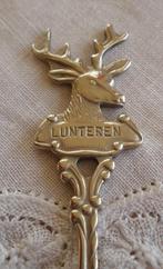 Oud lepeltje Lunteren - Edelhert / Hert, Ophalen of Verzenden