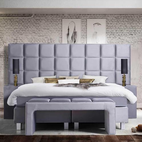 Boxspring xxl amsterdam 2 delig hoofdbord snelle levering, Huis en Inrichting, Slaapkamer | Boxsprings, Nieuw, 180 cm, 200 cm