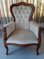Antieke fauteuil teab, Ophalen, Hout, Gebruikt, Klassiek