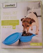 Voerbakje 1 liter voor op reis, Ophalen of Verzenden, Nieuw