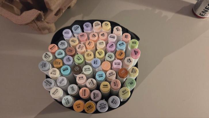Ohuhu Alcohol markers, Hobby en Vrije tijd, Tekenen, Nieuw, Potlood of Stift, Ophalen of Verzenden