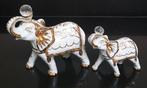 capodimonte olifanten met swarovski, Ophalen of Verzenden, Zo goed als nieuw, Dier