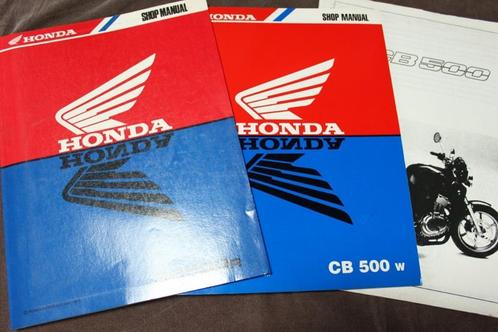 Honda CB500R 1993 / 94 motorcycle shop manual CB 500 R, Motoren, Handleidingen en Instructieboekjes, Honda, Ophalen of Verzenden