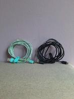 2x oplaadkabel USB-A naar micro-USB, Ophalen of Verzenden, Zo goed als nieuw