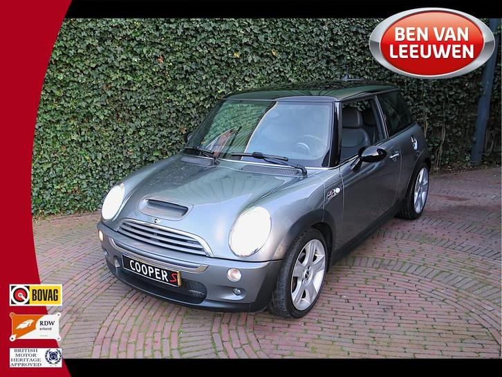 MINI Cooper S 1.6 Chili R53 JCW NL-auto, 2e eig, echte JCW m, Auto's, Mini, Bedrijf, Te koop, John Cooper Works, ABS, Airbags