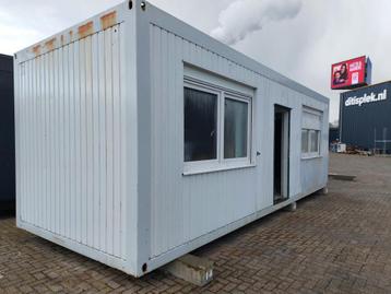Gebruikte unit - afm. ca 8x3x2,85 met beschikbaar voor biedingen