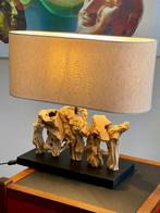 SCHEMERLAMP, Huis en Inrichting, Gebruikt, 25 tot 50 cm, Beige, Ophalen of Verzenden