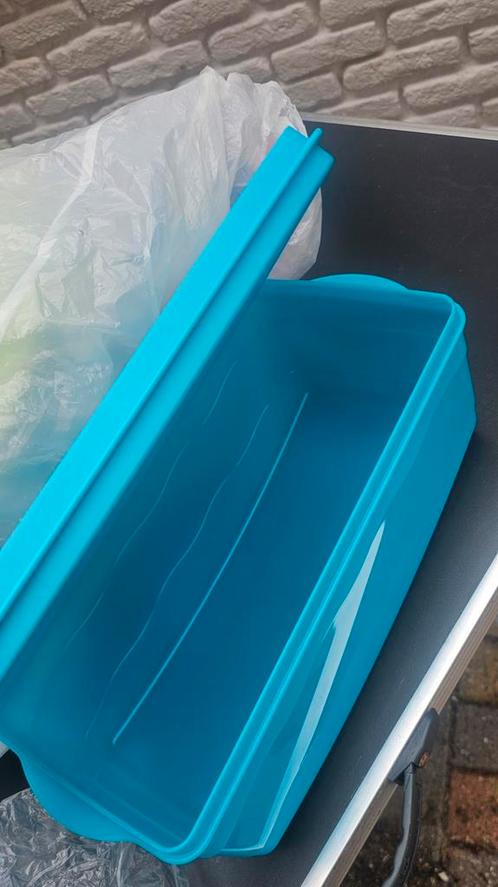 Tupperware Cakedoos Nieuw in Verpakking, Huis en Inrichting, Keuken | Tupperware, Nieuw, Bus of Trommel, Blauw, Ophalen of Verzenden