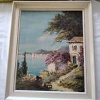 Impressionistisch olieverf schilderij Mediterrane Sfeer, Ophalen