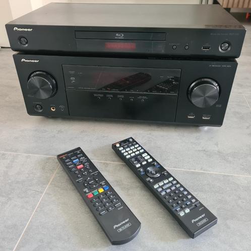 Pioneer VSX-924-K receiver + BDP-170-K blu-ray/disc speler, Audio, Tv en Foto, Versterkers en Receivers, Gebruikt, 7.1, 60 tot 120 watt