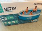 Bestway Fast Set Zwembad met Accessoires, Ophalen, Minder dan 80 cm, Opblaaszwembad, Rond