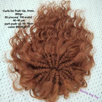 Dreadlocks, braids, Curls De Push-Up, Anna beschikbaar voor biedingen