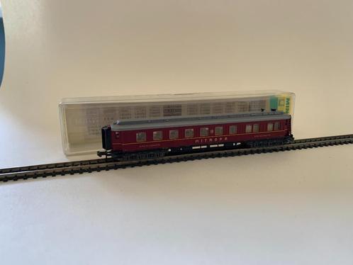 Minitrix 13118 Mitropa Speisewagen, Hobby en Vrije tijd, Modeltreinen | N-Spoor, Nieuw, Wagon, Gelijkstroom, Trix, Ophalen of Verzenden