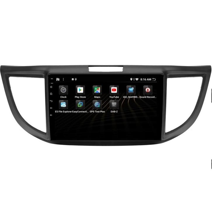 Android 14 Radio Navigatie Honda CRV 2014 apple carplay usb, Auto diversen, Autoradio's, Nieuw, Ophalen of Verzenden