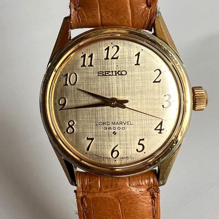 Seiko Lord Marvel 5740-8000 manual - heren horloge, Sieraden, Tassen en Uiterlijk, Horloges | Antiek, Polshorloge, Seiko, Staal