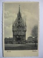 M75 Gouda - Stadhuis, Verzamelen, Ansichtkaarten | Nederland, Verzenden, 1920 tot 1940, Ongelopen, Zuid-Holland