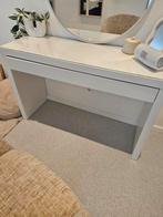 Ikea kaptafel + spiegel, Huis en Inrichting, Tafels | Kaptafels, Ophalen, Zo goed als nieuw, 50 tot 100 cm, Minder dan 100 cm