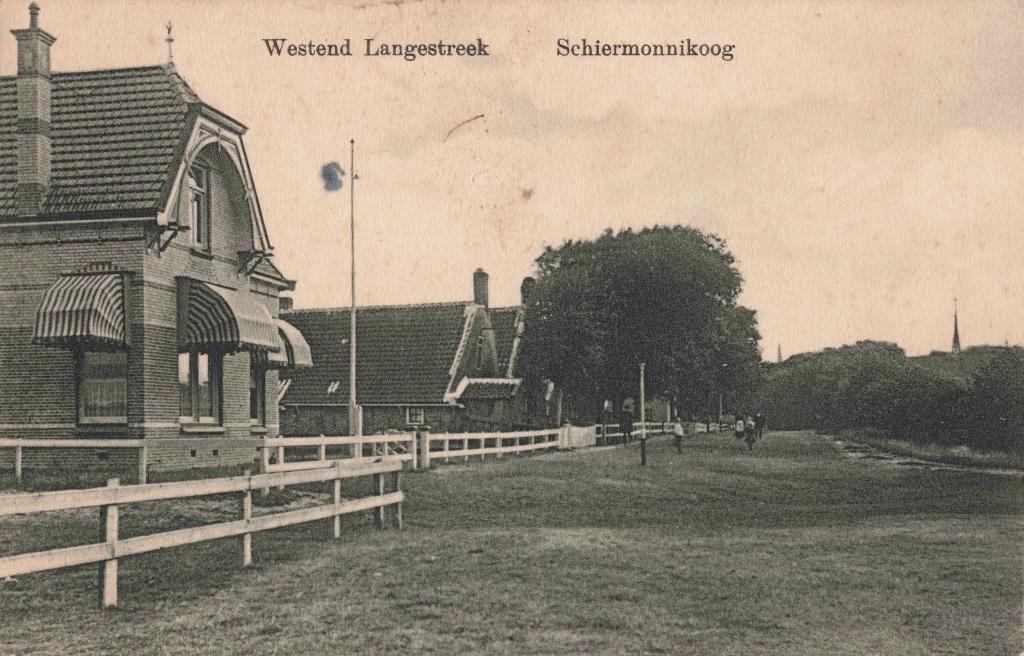 Schiermonnikoog Langestreek Westend VN2802, Ophalen, Voor 1920, Gelopen, Waddeneilanden