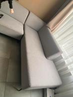 Grijze hoekbank 205x285 cm, Huis en Inrichting, Banken | Bankstellen, Ophalen, Gebruikt, Vierpersoons of meer