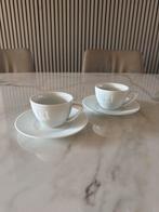 Nespresso Cappuccino Kopjes Set, Huis en Inrichting, Keuken | Servies, Ophalen, Zo goed als nieuw, Effen, Kop(pen) en/of Schotel(s)