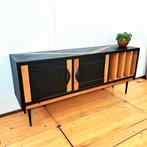 Platenkast elpee kast vintage dressoir, Ophalen, Zo goed als nieuw, 25 tot 50 cm