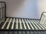 Bed Anne - Leen Bakker, Huis en Inrichting, Slaapkamer | Bedden, 90 cm, Eenpersoons, Zwart, Ophalen of Verzenden