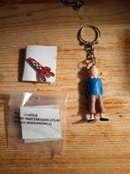 Kuifje raketspeldjes + sleutelhanger, Ophalen of Verzenden, Gebruikt