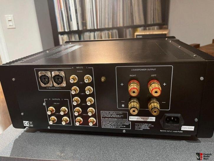 Te koop Sugden Masterclass IA-4 Geïntegreerde Versterker, Audio, Tv en Foto, Versterkers en Receivers, Zo goed als nieuw, Stereo