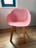 Roze kuipstoel, Huis en Inrichting, Stoelen, Overige kleuren, Zo goed als nieuw, Eén, Ophalen