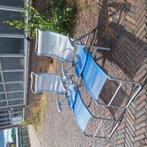 2 Dukdalf 8 standenstoelen met voetenbank, Ophalen, Gebruikt, Campingstoel