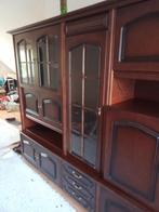 Kersen houten wandkast, Ophalen, 250 tot 300 cm, 150 tot 200 cm, Met deur(en)