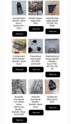 Benelli Onderdelen - BLACK FRIDAY 15% KORTING, Fietsen en Brommers, Brommeronderdelen | Oldtimers, Gebruikt, Tomosmopedparts@outlook.com