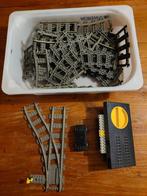 Lego 9v rails, trafo en motor, Ophalen of Verzenden, Gebruikt, Losse stenen, Lego