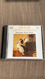 Naxos - Für Elise - Romantic Piano Music CD, Ophalen of Verzenden, Romantiek, Zo goed als nieuw, Kamermuziek